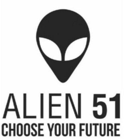 ALIEN 51 CHOOSE YOUR FUTURE Logo (WIPO, 11/22/2018)