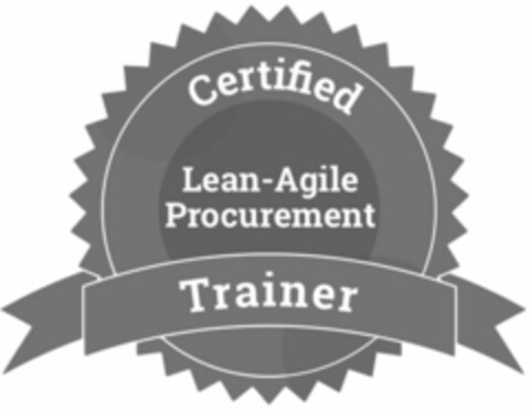 Certified Lean-Agile Procurement Trainer Logo (WIPO, 02/12/2019)