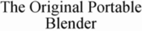 The Original Portable Blender Logo (WIPO, 10.11.2019)