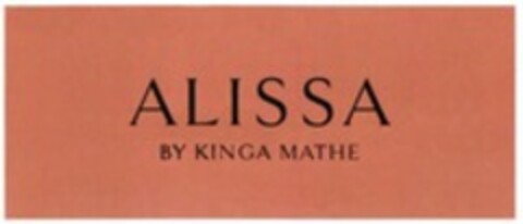 ALISSA BY KINGA MATHE Logo (WIPO, 08/19/2019)