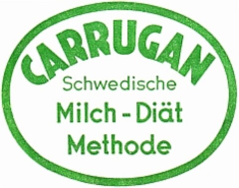 CARRUGAN Schwedische Milch-Diät Methode Logo (WIPO, 09.08.1955)