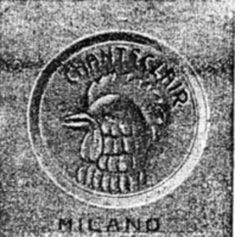 CHANTECLAIR MILANO Logo (WIPO, 10/30/1987)