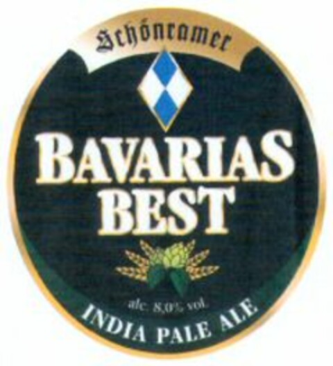 BAVARIAS BEST INDIA PALE ALE Logo (WIPO, 02.05.2011)