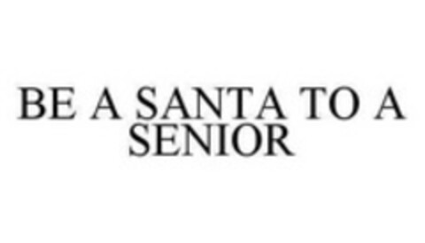 BE A SANTA TO A SENIOR Logo (WIPO, 05.11.2014)