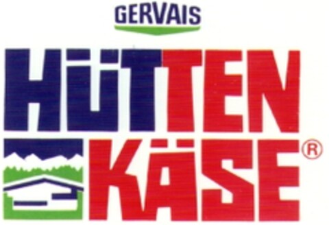 GERVAIS HÜTTEN KÄSE Logo (WIPO, 21.04.1981)