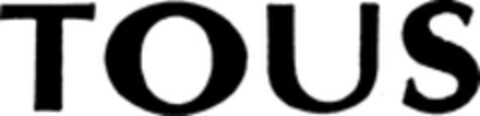 TOUS Logo (WIPO, 10/13/1997)