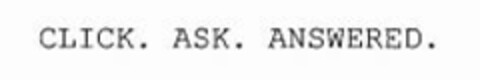 CLICK. ASK. ANSWERED. Logo (WIPO, 05/22/2008)