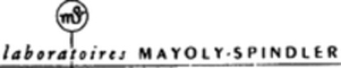 laboratoires MAYOLY-SPINDLER Logo (WIPO, 15.08.1960)