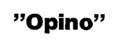 "Opino" Logo (WIPO, 27.03.1968)