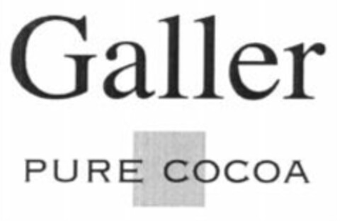 Galler PURE COCOA Logo (WIPO, 23.12.2005)