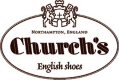 NORTHAMPTON, ENGLAND Church's English shoes Logo (WIPO, 08/12/2009)