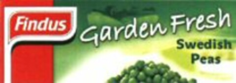 Findus Garden Fresh Swedish Peas Logo (WIPO, 13.12.2010)