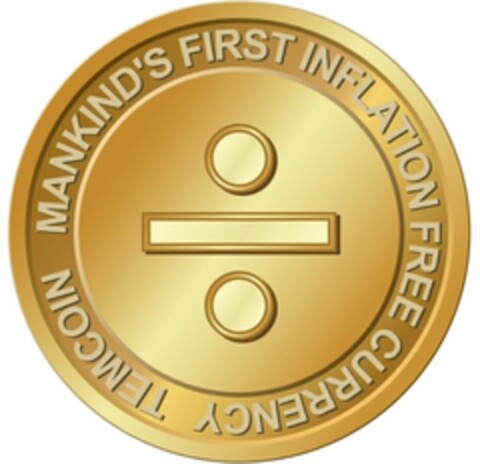 MANKIND'S FIRST INFLATION FREE CURRENCY TEMCOIN Logo (WIPO, 18.07.2018)