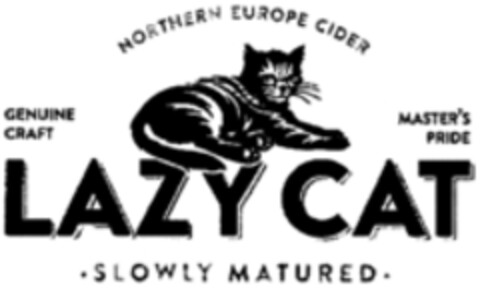 LAZY CAT SLOWLY MATURED Logo (WIPO, 09/14/2018)
