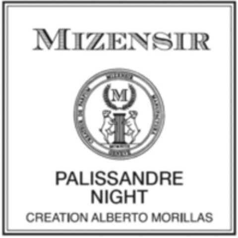 MIZENSIR PALISSANDRE NIGHT CREATION ALBERTO MORILLAS Logo (WIPO, 08.06.2023)