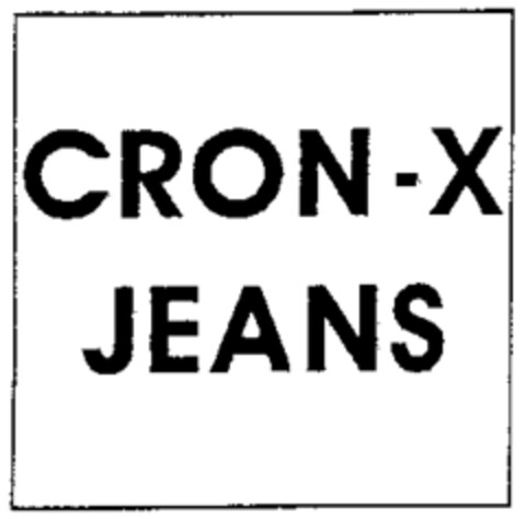 CRON-X JEANS Logo (WIPO, 22.04.1998)