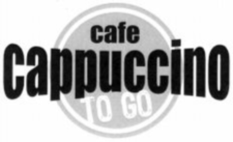 cafe cappuccino TO GO Logo (WIPO, 03.12.2008)