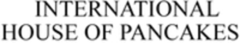 INTERNATIONAL HOUSE OF PANCAKES Logo (WIPO, 31.08.2015)