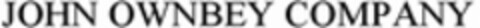 JOHN OWNBEY COMPANY Logo (WIPO, 01/19/2016)
