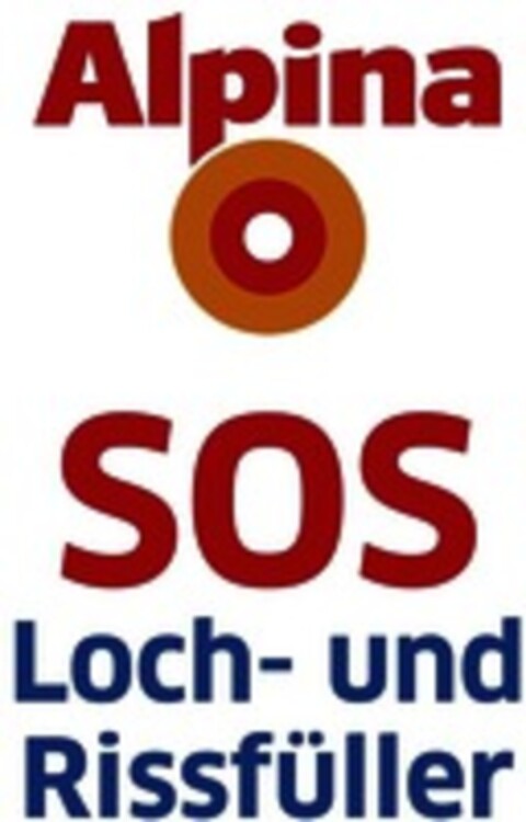 Alpina SOS Loch- und Rissfüller Logo (WIPO, 14.08.2018)