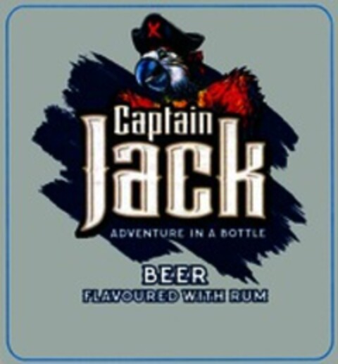 Captain Jack ADVENTURE IN A BOTTLE BEER FLAVOURED WITH RUM Logo (WIPO, 09/21/2018)