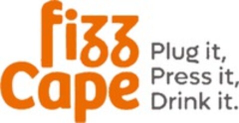 fizz Cape Plug it, Press it, Drink it. Logo (WIPO, 29.11.2022)