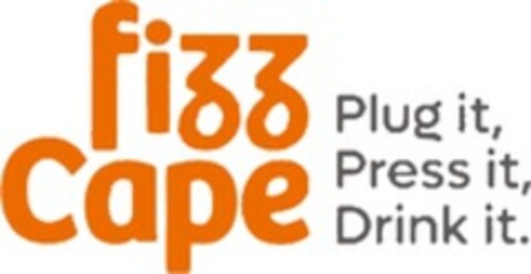 fizz Cape Plug it, Press it, Drink it. Logo (WIPO, 11/29/2022)