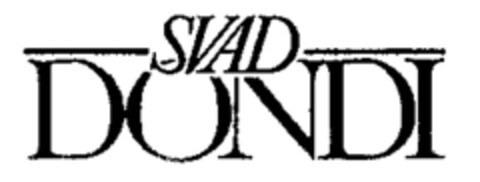 SVAD DONDI Logo (WIPO, 20.09.1988)