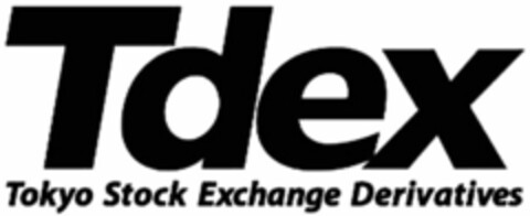 Tdex Tokyo Stock Exchange Derivatives Logo (WIPO, 31.03.2009)