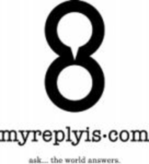 myreplyis.com ask... the world answers. Logo (WIPO, 02.02.2010)