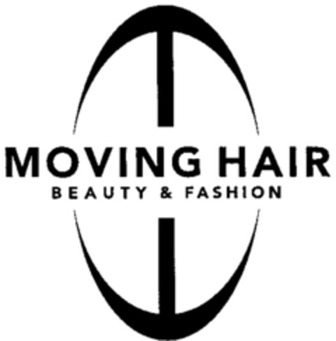 MOVING HAIR BEAUTY & FASHION Logo (WIPO, 17.12.1998)