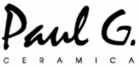 Paul G. CERAMICA Logo (WIPO, 02/07/2008)