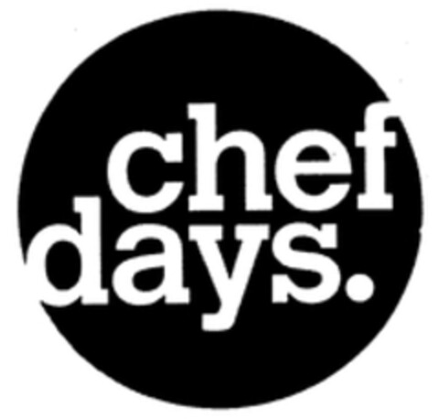 chef days. Logo (WIPO, 12/20/2012)