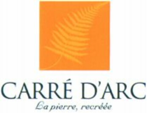 CARRÉ D'ARC La pierre, recréée Logo (WIPO, 20.12.2010)