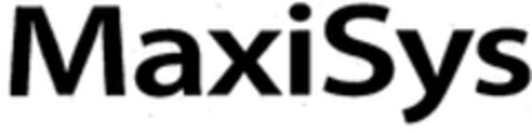 MaxiSys Logo (WIPO, 28.03.2014)