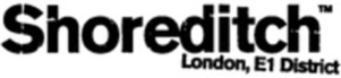 Shoreditch London, E1 District Logo (WIPO, 03.02.2014)