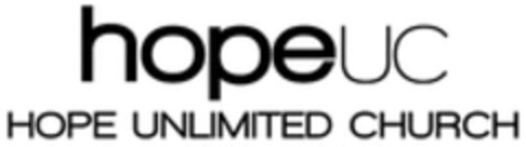 hopeuc HOPE UNLIMITED CHURCH Logo (WIPO, 19.12.2017)