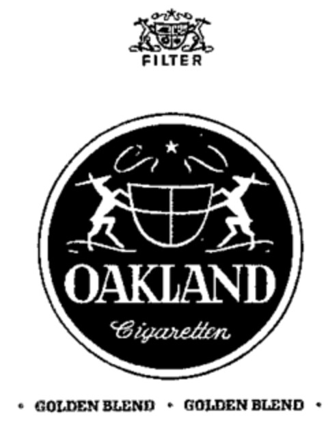 OAKLAND Cigaretten Logo (WIPO, 12.10.1988)