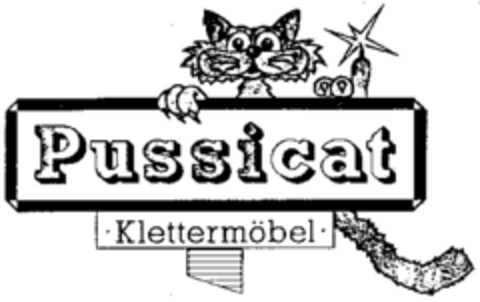 Pussicat Klettermöbel Logo (WIPO, 08/23/1997)