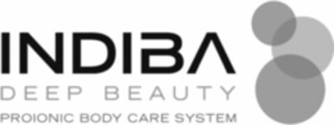 INDIBA DEEP BEAUTY PROIONIC BODY CARE SYSTEM Logo (WIPO, 06/29/2010)