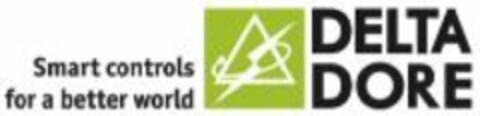 DELTA DORE Smart controls for a better world Logo (WIPO, 10/18/2010)