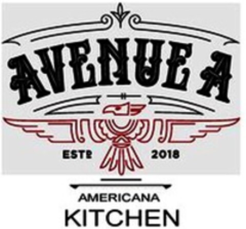 AVENUE A EST 2018 AMERICANA KITCHEN Logo (WIPO, 05/25/2018)