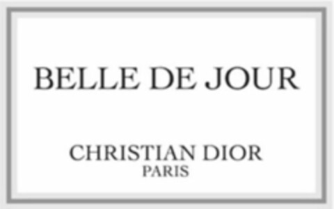 BELLE DE JOUR CHRISTIAN DIOR PARIS Logo (WIPO, 01/14/2019)