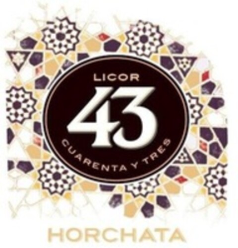 LICOR 43 CUARENTA Y TRES HORCHATA Logo (WIPO, 11/04/2019)