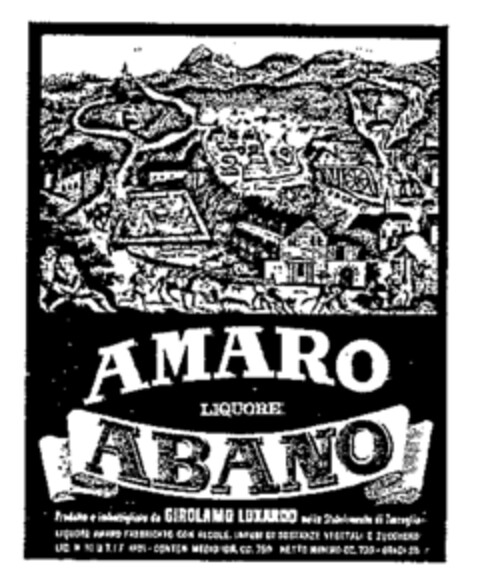 AMARO ABANO Logo (WIPO, 23.07.1969)