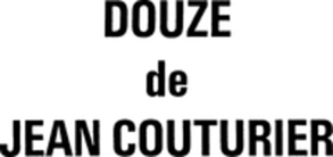 DOUZE de JEAN COUTURIER Logo (WIPO, 09.06.1980)