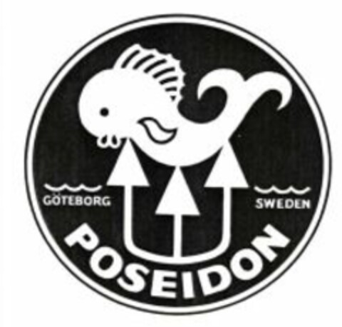 POSEIDON GÖTEBORG SWEDEN Logo (WIPO, 31.10.2005)