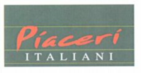 Piaceri ITALIANI Logo (WIPO, 03.04.2007)