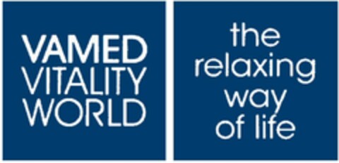 VAMED VITALITY WORLD the relaxing way of life Logo (WIPO, 07/12/2013)