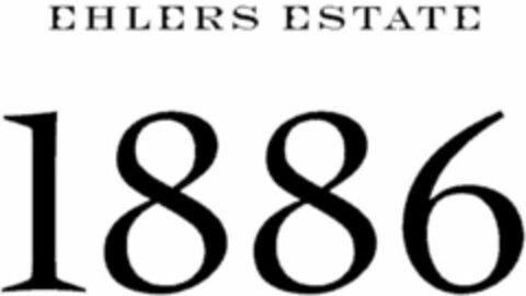 EHLERS ESTATE 1886 Logo (WIPO, 15.10.2018)